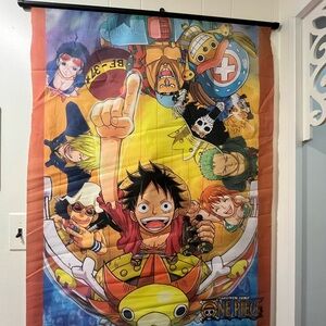 One Piece Anime Post Time-Skip Wall Scroll Poster